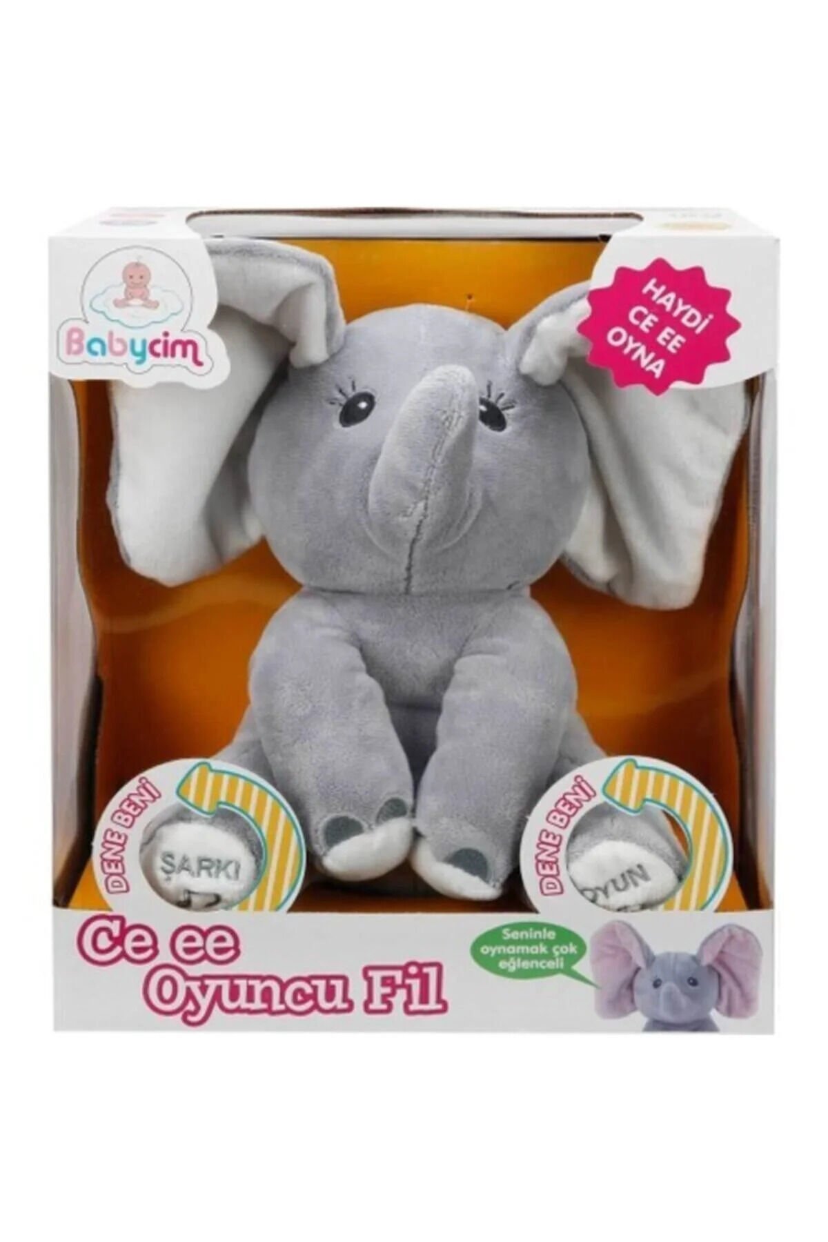 Cee-ee Sesli Hareketli Oyuncu Fil