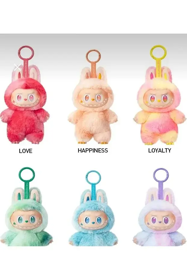 LABUBU SÜRPRİZ RENKLİ OYUNCAK ANAHTARLIK ORJİNAL KUTULU PELUŞ WENTER