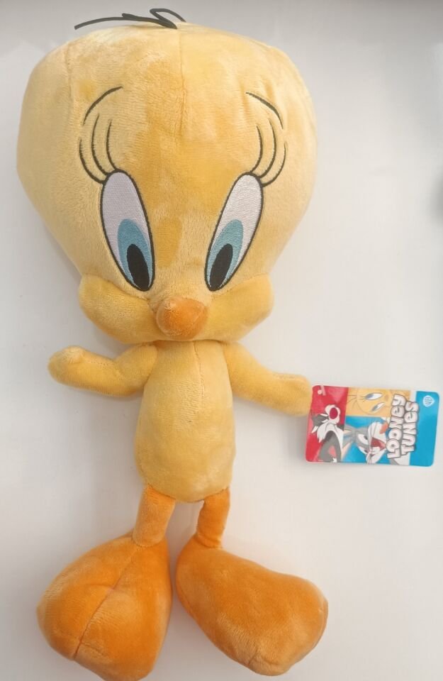 Tweety Civciv Peluş Oyuncak Sevimli Kuş Pelüş Büyük Boy 60 Cm