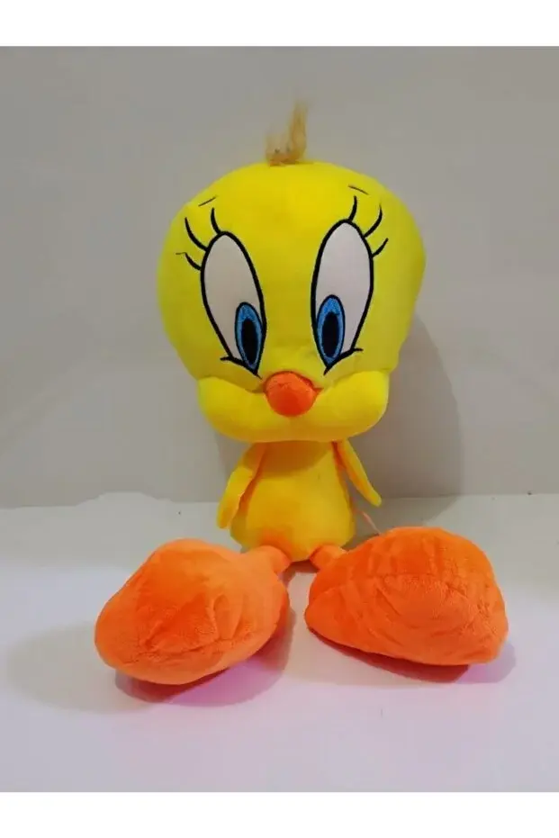 Tweety Civciv Peluş Oyuncak Sevimli Kuş Pelüş Büyük Boy 60 Cm