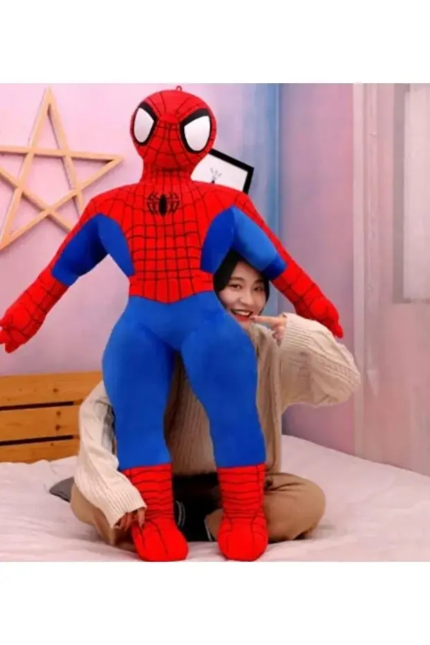 Peluş Örümcek Adam 100 Cm Büyük Boy