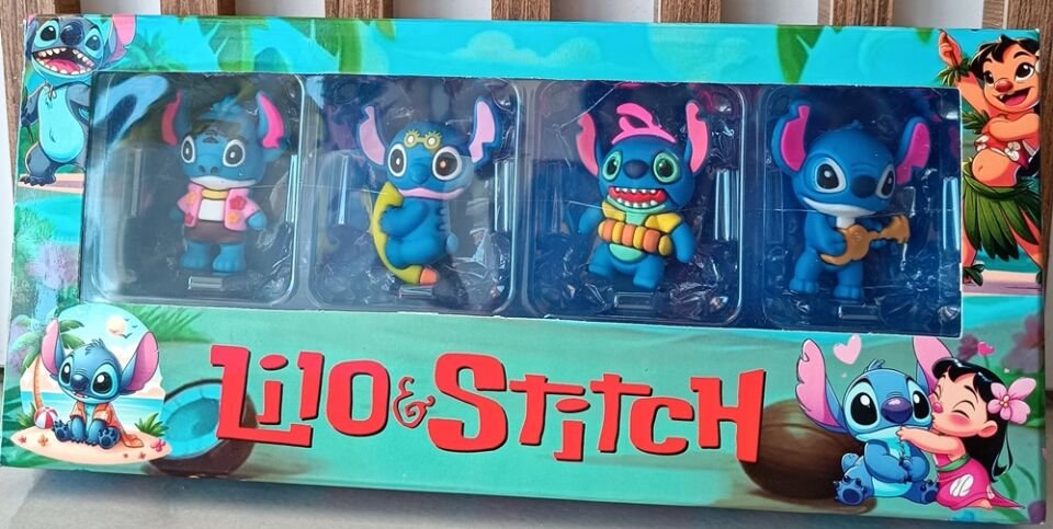 LİLO&STİTCH 4'LÜ FİGÜR SETİ