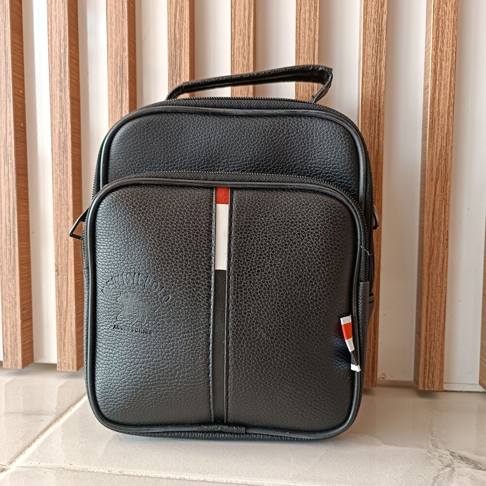 Erkek El çantası omuz çantası SİYAH