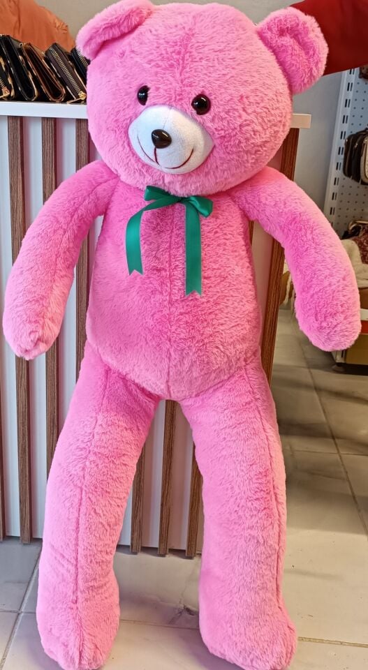 100 cm BÜYÜK BOY FİYONKLU AYICIK PELUŞ