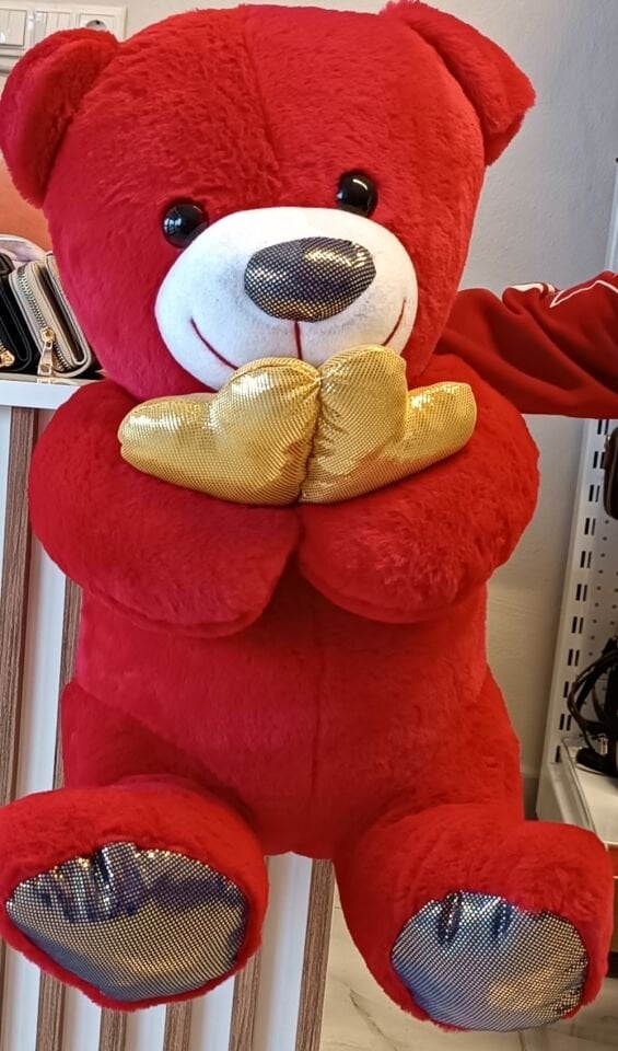 90 CM KALP TUTAN PELUŞ AYICIK