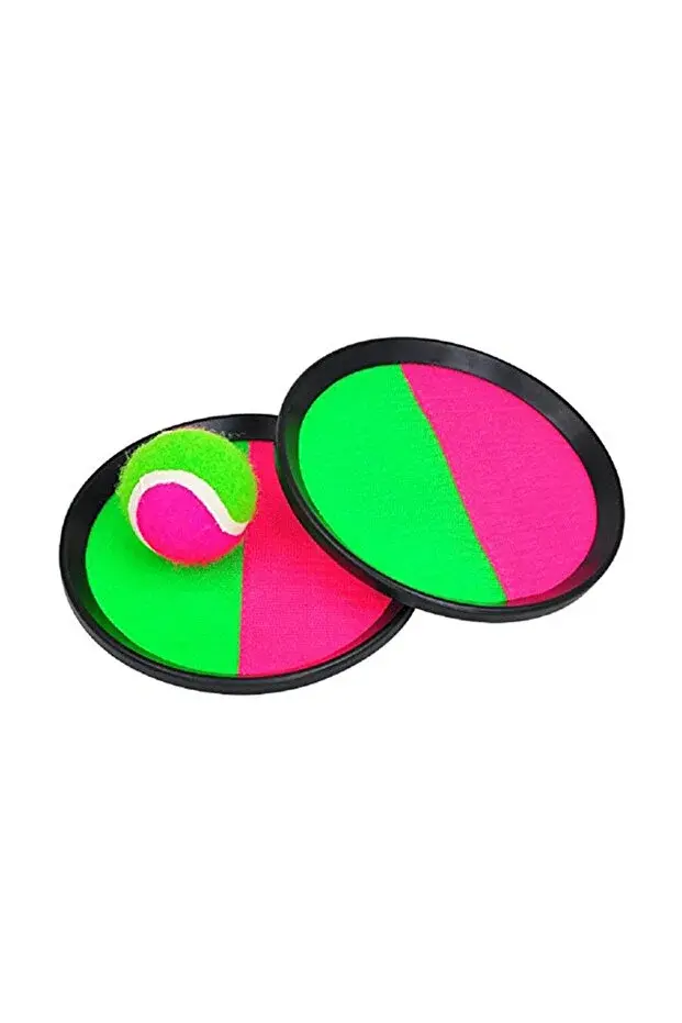 At Tut Seti Sert Cırt Cırtlı Top Atma Yakalama Oyunu 2 kişilik Eğlenceli Tenis Oyunu