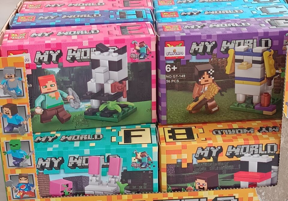 50-56 Parça MineCraft Lego Seti - My World Lego Seti